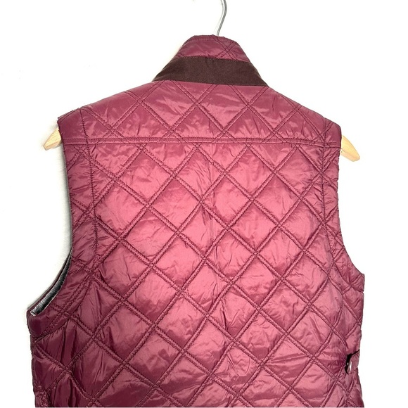 Maker & Company | Burgundy Quilted Vest Size Small - Picture 5 of 7